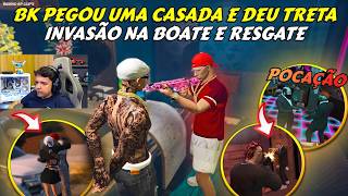 BK PEGOU UMA CASADA E DEU TRETA! | INVASÃO NA BOATE E RESGATE - BKINHO RP CLIP'S
