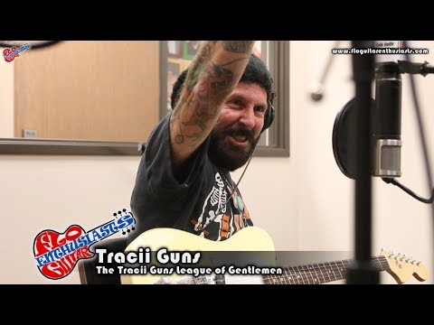 Tracii Guns on Sleaze Guitar and The Unique Sound of LA Guns on Flo Guitar Enthusiasts