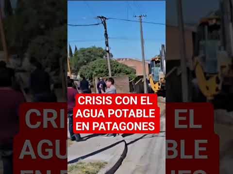 TENUE COMUNICADO DE ABSA SOBRE EL GRAVE PROBLEMA DE AGUA EN PATAGONES #patagoniaargentina