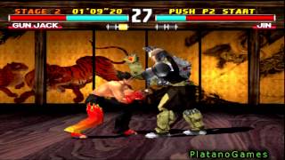 Download lagu Classic Tekken 3 (Arcade Edition) - Gun Jack - Arcade Mode - HD mp3