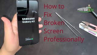 Samsung A11 Glass, Screen, LCD, Digitizer Replacement Repair | SM-A115 SM-A115F, SM-A115M,  SM-A115U