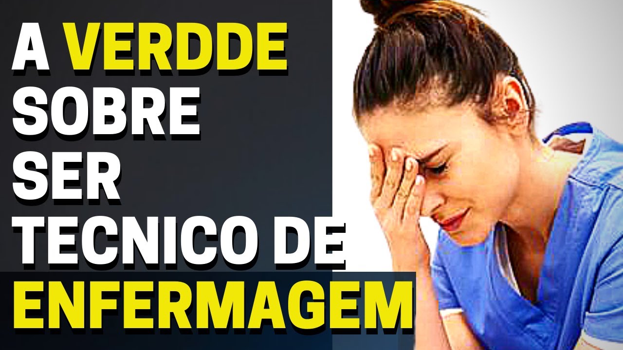 A VERDADE QUE NINGUEM TE CONTA SOBRE SER TÉCNICO DE ENFERMAGEM