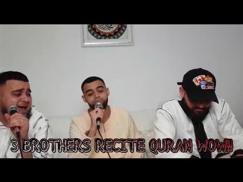 3 BROTHERS RECITE QURAN WITH AMAZING MAQAMATS Part 2 Mohammad Ayyub Asif