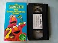 Opening To Sesame Street The Great Numbers Game 1998 VHS 2001 Reprint