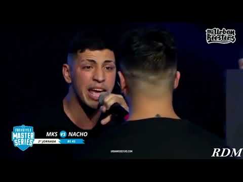 🤯 ¡TREMENDO FLOW Y METRICA DE NACHO! 🔥 MKS vs NACHO | MINUTO A SANGRE | FMS ARGENTINA | JORNADA 2