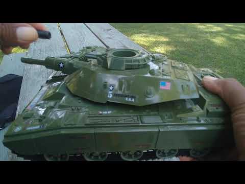 GI Joe: MOBAT replacing the machine gun mast with original or 3D printed parts