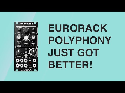 Knobula - Monumatic. Epic Modular Eurorack Poly Synth!