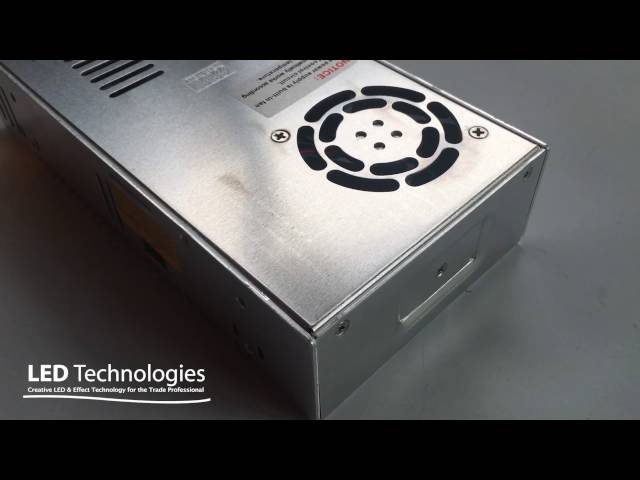Vídeo relacionado con MEAN WELL LRS-350-24 - Fuente de alimentación de conmutación AC/DC 350,4 W 24 V 14,6 Amp salida única (LRS Series 350 W 24 V SMPS) TEVO impresora 3D fuente de alimentación