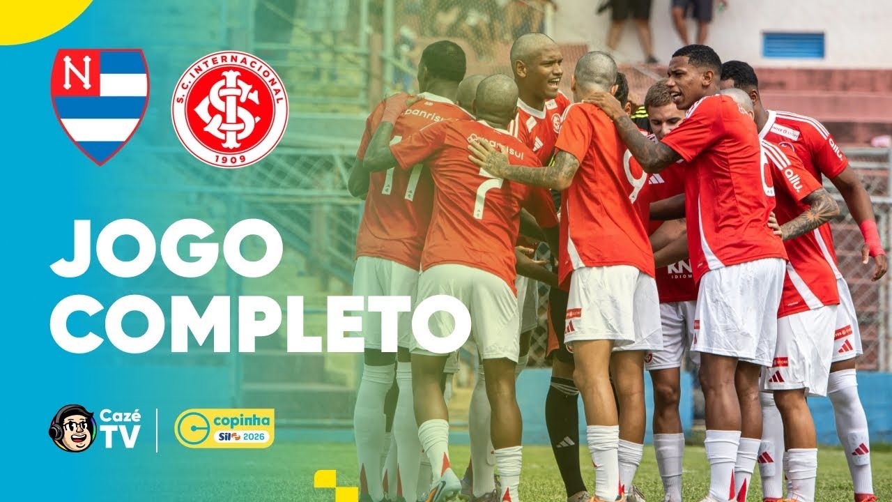 JOGO COMPLETO: INTERNACIONAL X NACIONAL | COPINHA 2026 | FASE DE GRUPOS | 3ª RODADA