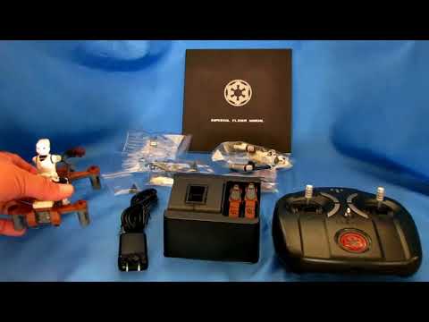 Star Wars 74-Z Speeder Bike Review Part 1 of 3 Unboxing