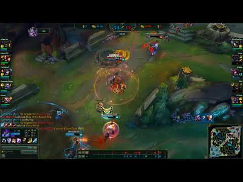 Alistar vs Syndra team kill in lol