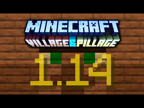 MINECRAFT 1.14  village & pillage - NAZ675 gaming - Video 