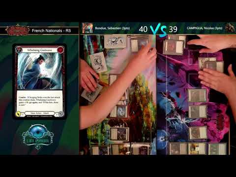 Flesh and Blood French Nationals - Ronde 5 - Sébastien (Katsu) vs Nicolas (Rhinar)