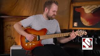 Video thumbnail for 2006 Music Man Axis Super Sport HH Tremolo | Guitar Demo by Ten Guitars TV