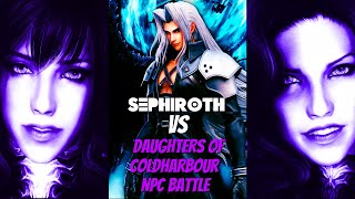 Skyrim AE - NPC BATTLE - Sephiroth vs Daughters of Coldharbour