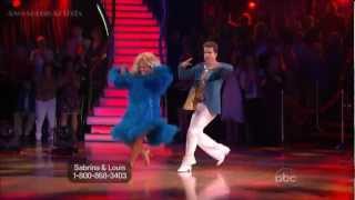 Sabrina Bryan &amp; Louis - Disco - DWTS (Allstars Week 4)