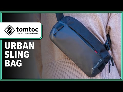 Best Sling For the Nintendo Switch? tomtoc Urban Sling Bag Review (2 Weeks of Use)