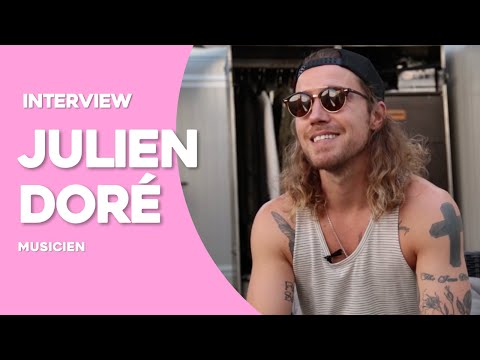 Interview de Julien Doré en concert à Nîmes