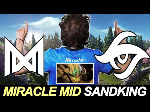 MIRACLE MID Sand King Crazy Combo — NIGMA vs SECRET