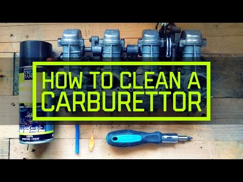 Cafe Racer Build Part 16, How To Clean Carburettors