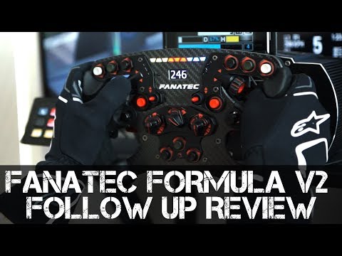 FANATEC Formula V2 Wheel - Follow Up Review + F1 2018 Button Mapping