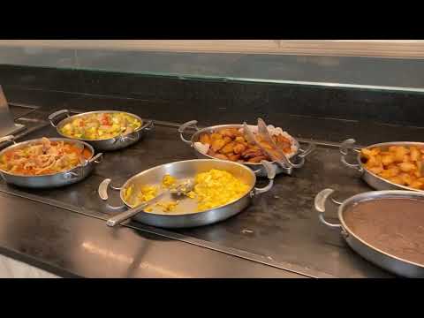 Sandos Playacar Oceanfront Breakfast Buffet