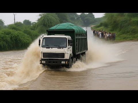 Collection 20 of Most Dangerous River Crossings in Floods Caught On Camera
