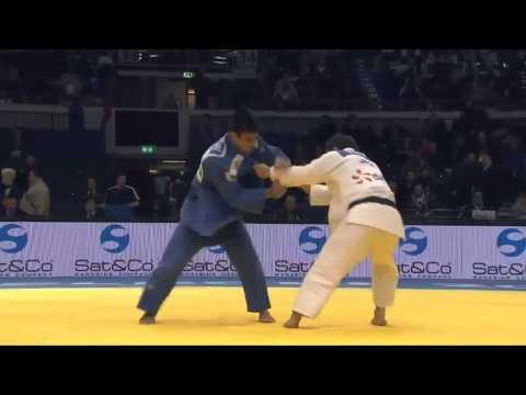 Judo Grand Prix Dusseldorf 2015 Noahisa Takato  Erik Takabatake 60kg2