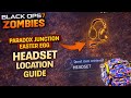 BLACK OPS 7 ZOMBIES PARADOX JUNCTION EASTER EGG HEADSET LOCATION GUIDE #blackops7 #bo7zombies