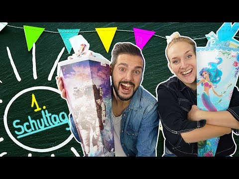 GESCHENKE ZUM 1. SCHULTAG -Was ist diesmal in Nina & Kaans Schultüte zur Einschulung? Back to School