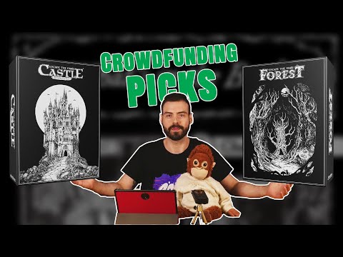 Escape the Dark Castle (2nd Edition) & Escape the Dark Forest | Crowdfunding Picks | Gamefound