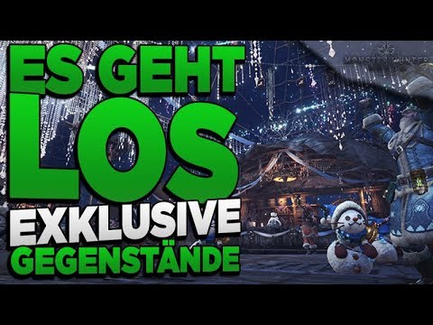 Alle Infos zum Winterfest - Monster Hunter World News Deutsch