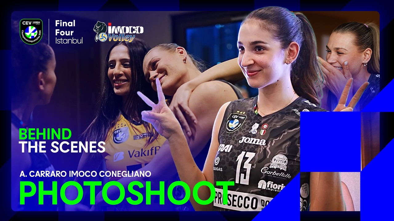 The Panthers Off the Court | A. Carraro Prosecco DOC Conegliano Media Day | Final Four Istanbul 2026