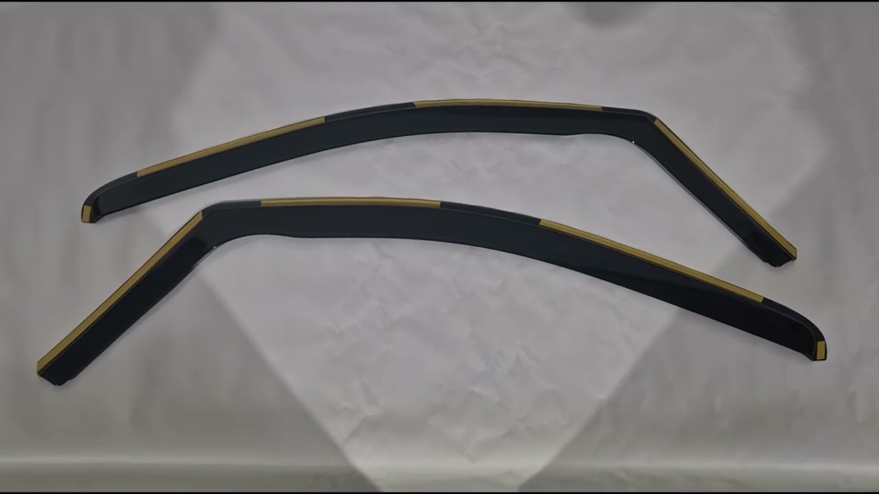 Вставные ветровики Niken Luxury (2 шт) Video 1