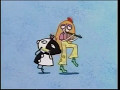 PBS Kids Two Face And Flute Girl Zapping TV 2001