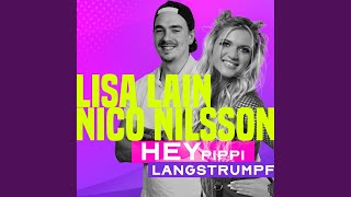 Kadr z teledysku Hey Pippi Langstrumpf tekst piosenki Lisa Lain & Nico Nilsson