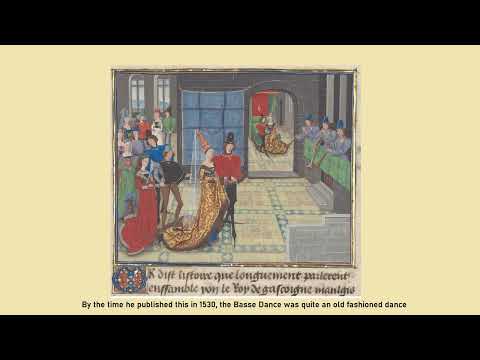 2. Basse Dance No 1  - Erstes Tanzbuch 1530-  Pierre Attaignant