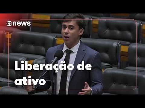 Nikolas Ferreira pediu liberação de ativo a Vorcaro