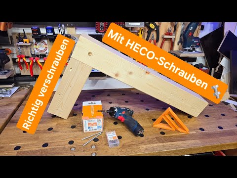 Securely screw together with HECO-TOPIX-plus CombiConnect screws 🔩 | RPH