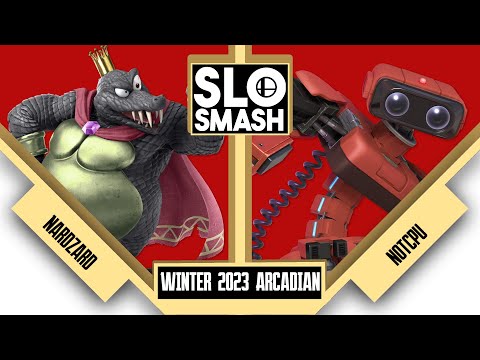 NardZard (King K. Rool) vs notcpu (R.O.B.) - Winter 2023 Arcadian - Losers Quarters