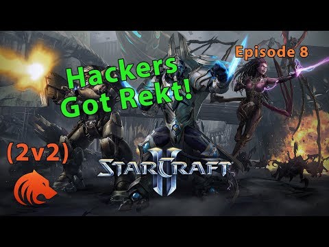 StarCraft 2: Stream Snipers, Hackers and Racists Get Rekt! (2v2)