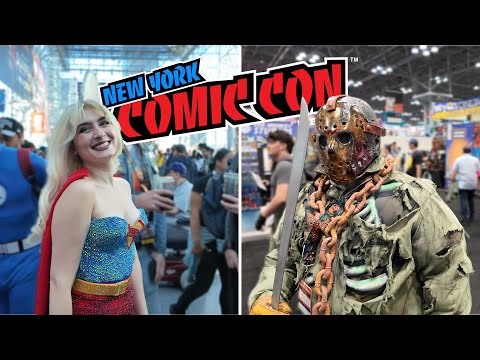 NEW YORK CITY Walking Tour [4K] - As If You Were There NEW YORK COMIC CON 2025