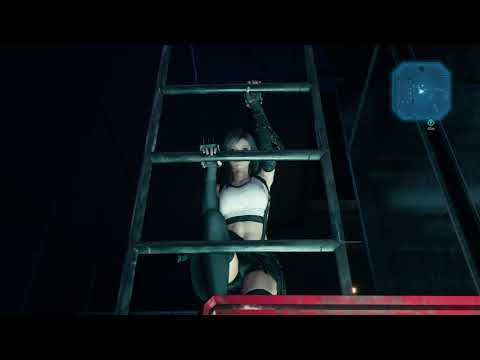 FINAL FANTASY VII REMAK tifa climb
