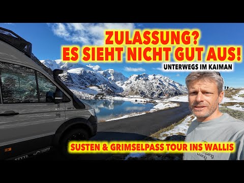 #1267 WAS LÄUFT DA FALSCH? Erster Schnee & Problem mit der Zulassung | Schweiz, Susten & Grimselpass