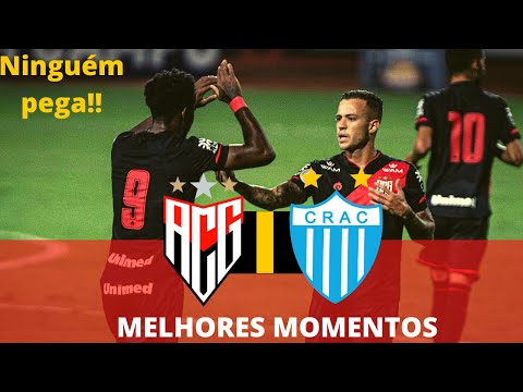 MAIS LÍDER QUE NUNCA!! ATLÉTICO GO 3 X 1 CRAC MELHORES MOMENTOS!!!