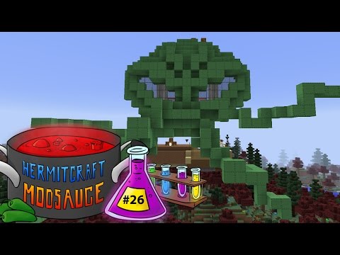 Hermitcraft Modsauce - 26 - Flying Cthulhu! - Modded Minecraft