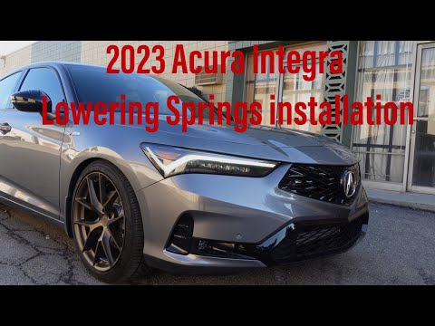 2023 Acura Integra Eibach Lowering Springs Install