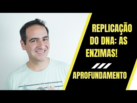 REPLICAÇÃO do DNA - AS VÁRIAS ENZIMAS E PARA QUÊ SERVE CADA UMA - Aprofundamento - Prof. Sanabria