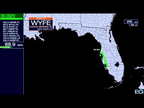 FM DX from Fort Myers, FL (Spring 2015 Tropo Season)