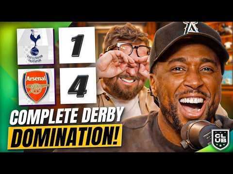 DERBY DOMINANCE IN NORTH LONDON! | Tottenham Hotspur 1-4 Arsenal | Highlights
